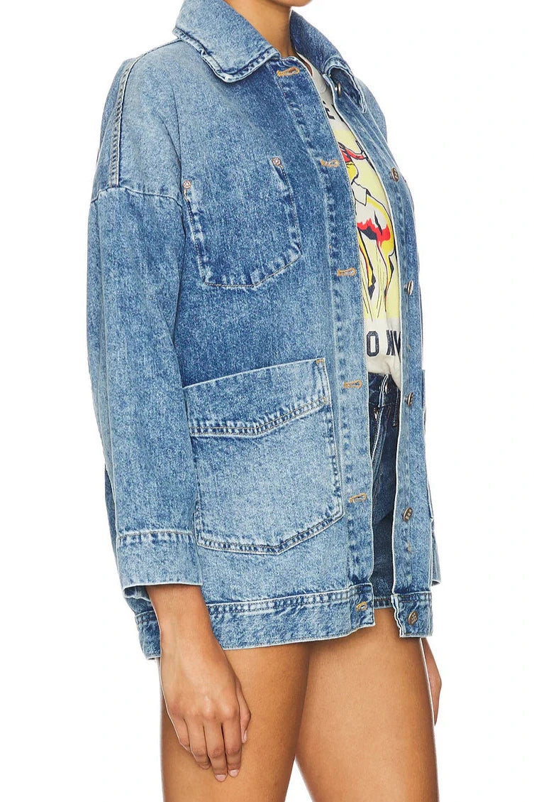 Free People Avery Denim Jacket