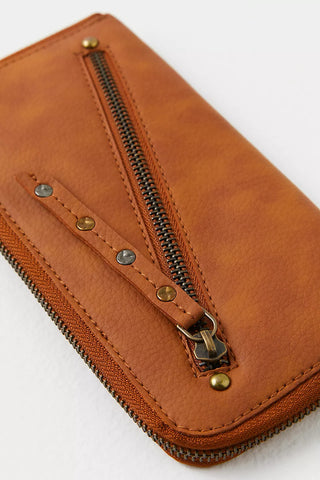 Free People Distressed Vegan Wallet