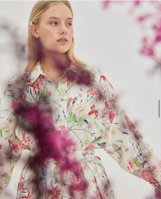 Wisteria Garden Blouse