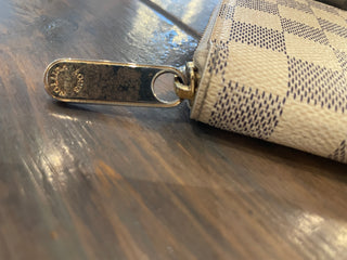 LV Azure Damier Zippy Wallet