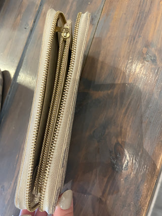 LV Azure Damier Zippy Wallet