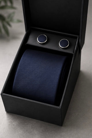 Navy Essential Tie Set