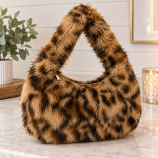 Chic Faux Fur Bag