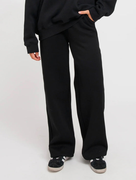 The Perfect Straight Leg Jogger - Brunette The Label