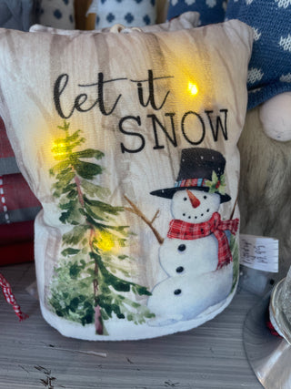 Let It Snow Door Stopper
