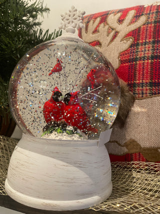 Cardinal Holiday Globe