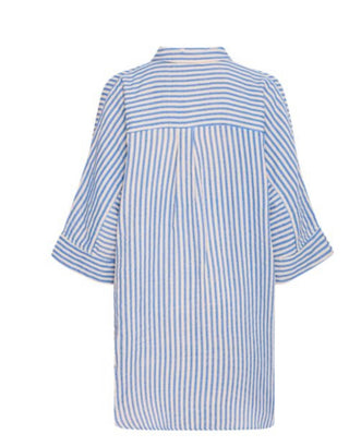 IAFoxa Striped Beach Shirt I ICHI