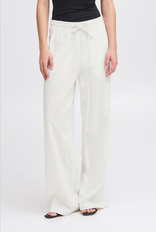 Linno Linnen Blend TrousersI ICHI
