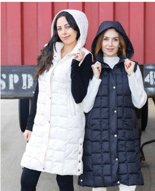 Puffer Vest w/ Removable Hood