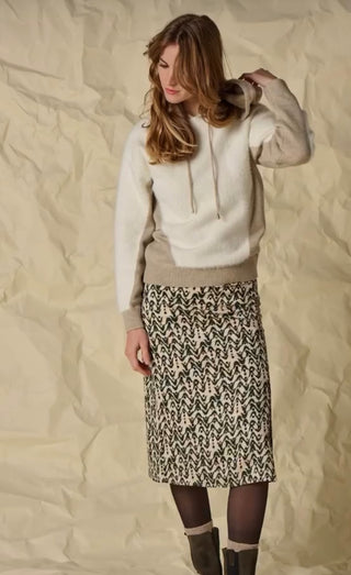 Natural Fuzzy Sweater I Lola Espeleta