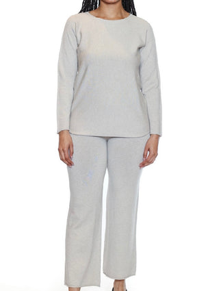 Ultrasoft Knit Pants - Stone I Sorella