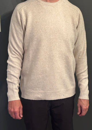 Men's Oatmeal Crew Sweater I Hedge