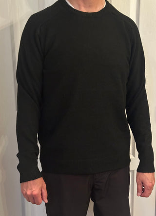 Men's Black Crew Sweater I Hedge