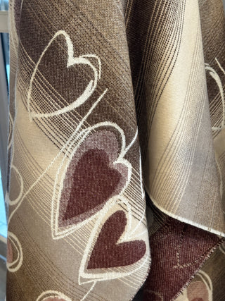 Alias Poncho - Burgundy I Parsley & Sage