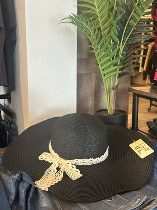 Midnight Lace Sun Hat