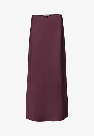 KAhill Skirt - Windsor Wine I KAFFE