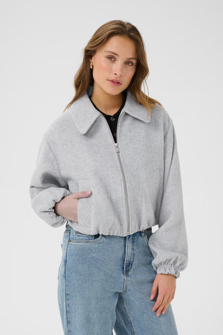 Kaludovika Grey Coat I KAFFE