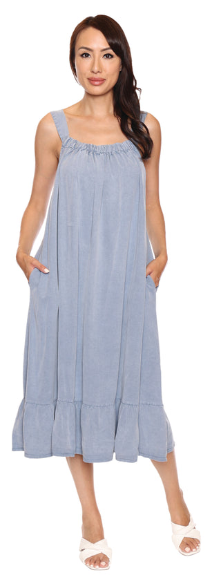 Sorella Tencel Sleveless Dress | Made in Italy