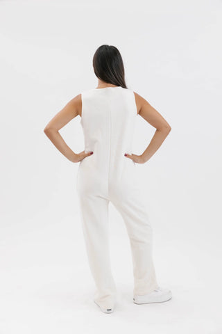 Smash & Tess Louisa Romper in Ecru