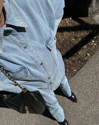 Shania Denim Jacket I Brunette The Label