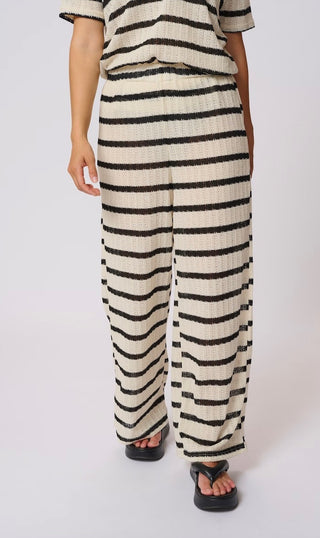 Edith Striped Trouser I KAFFE