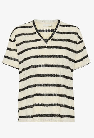 Edith Striped T-Shirt I KAFFE