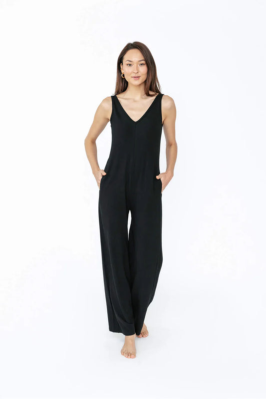 Smash & Tess Tuesday Romper in Midnight Black