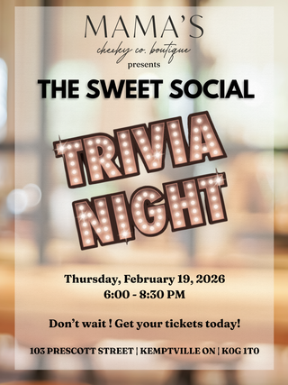The Sweet Social Trivia Night