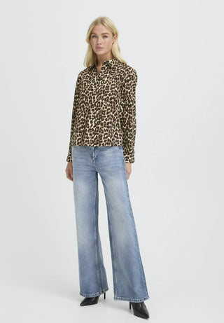 The Leopard Print Button Up