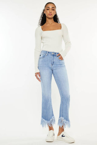 Arla High Rise Boot Cut Jean I Kancan