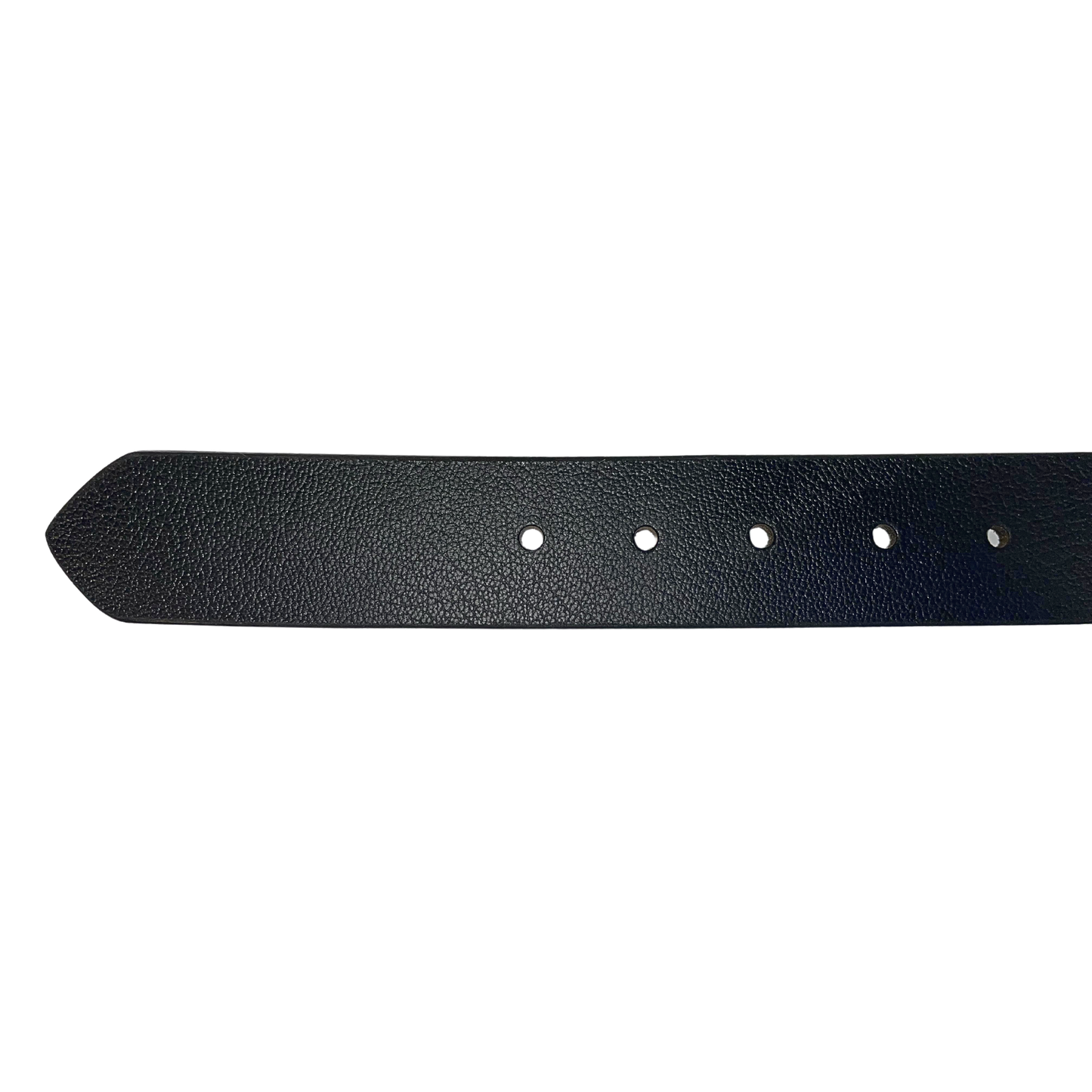 Greenwood Leather Black Belt with Black Buckle