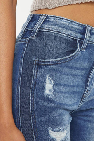 Kancan Clemont High Rise Flare Jeans