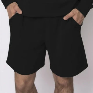 Men's Pull On Shorts - Black