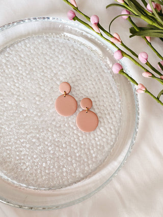 Shelby - Spring Fling Collection - Polymer Clay Earrings: Dried Sage