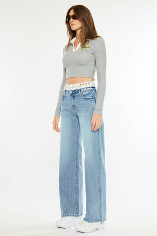 Kancan | Caitlin High Rise Wide Leg