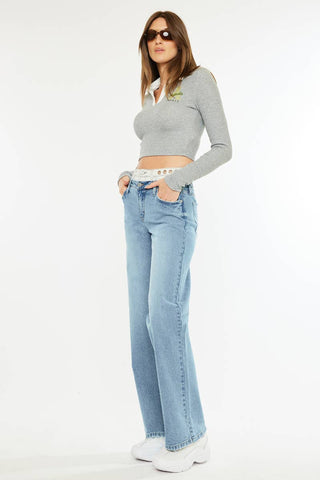 Kancan | Caitlin High Rise Wide Leg