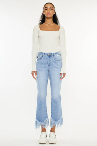 Arla High Rise Boot Cut Jean I Kancan