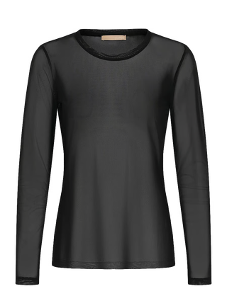 CUlaya Mesh Blouse - Black