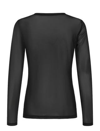 CUlaya Mesh Blouse - Black