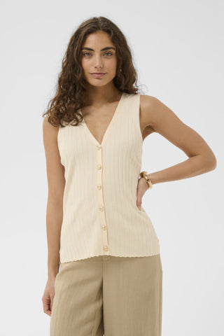 CUsophi Annemette Top - Chalk