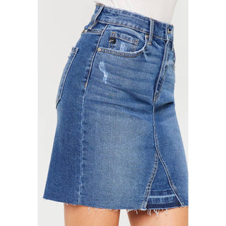Denim Midi Skirt