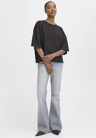 IHpalmer Loose Short Sleeve Boxy Tee
