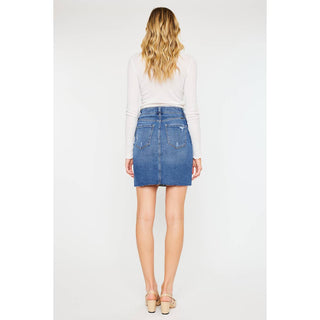 Denim Midi Skirt