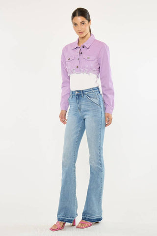 Aimmes High Rise Flare Jeans
