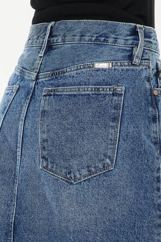 Vintage Inspired 90's Denim Maxi Skirt I Kancan