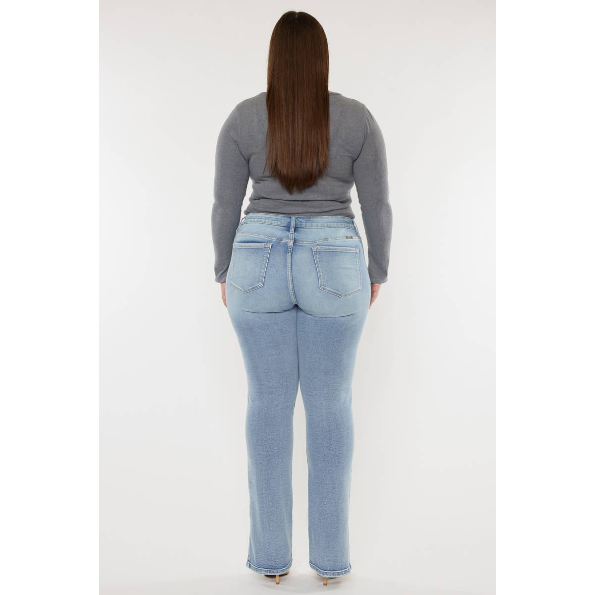 Doreen Mid Rise Y2K Bootcut Kancan Jeans | SZ 16W-22W