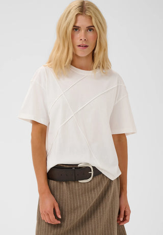 CUstitch Amora Tee - White