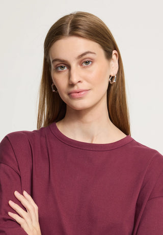IHpalmer Loose Short Sleeve Boxy Tee