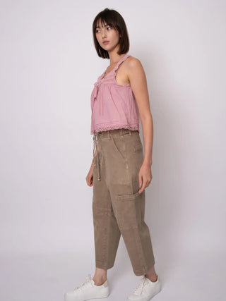 Julie Stretch Twill Cargo Pants