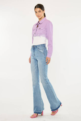 Aimmes High Rise Flare Jeans